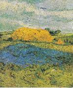 Vincent Van Gogh Heuschober an einem Regentag USA oil painting artist